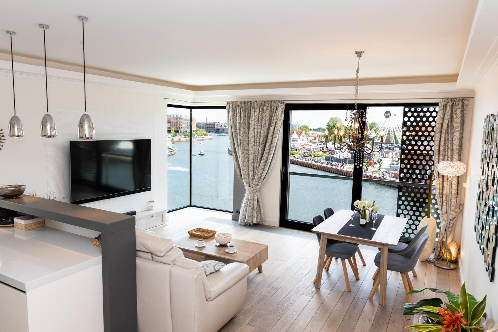 Apartament Nad Motlawa - Downtown Gdansk Dış mekan fotoğraf